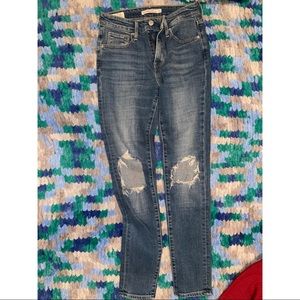 Levi’s high rise skinny